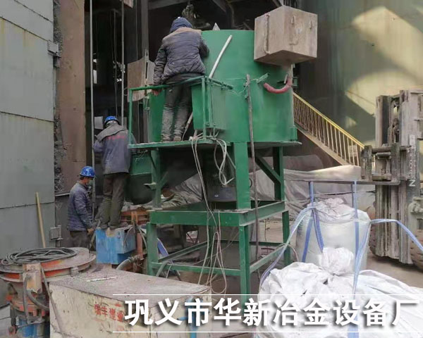 新民市唐山澆注料攪拌量使用現場